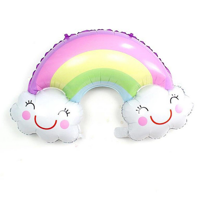 Rainbow Cloud Foil Balloon