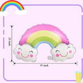 Rainbow Cloud Foil Balloon