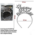 Gold Happy Birthday Crown Headband