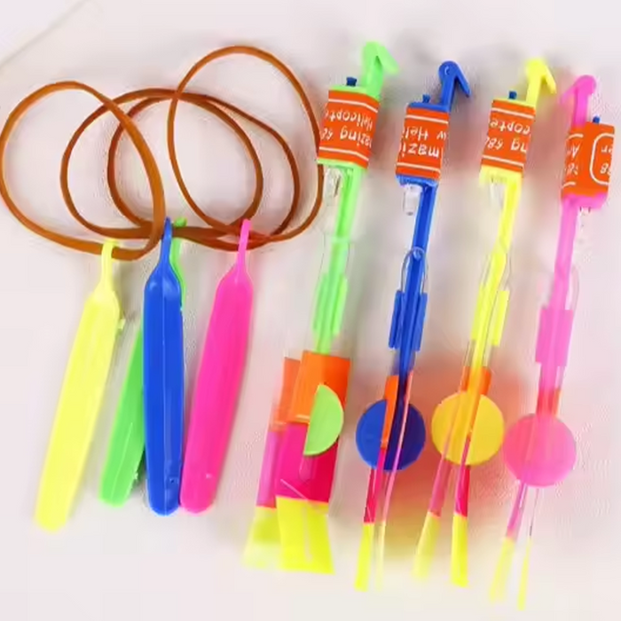 Amazing Helicopter Flying Arrow Toy Pack of 3
