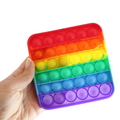 Rainbow Square Pop It Fidget Toy