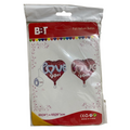 Love You Heart Foil Balloon