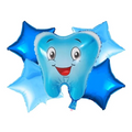 Blue Tooth Star Balloon Bouquet
