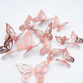 3D Butterfly Wall Decoration Pack of 12