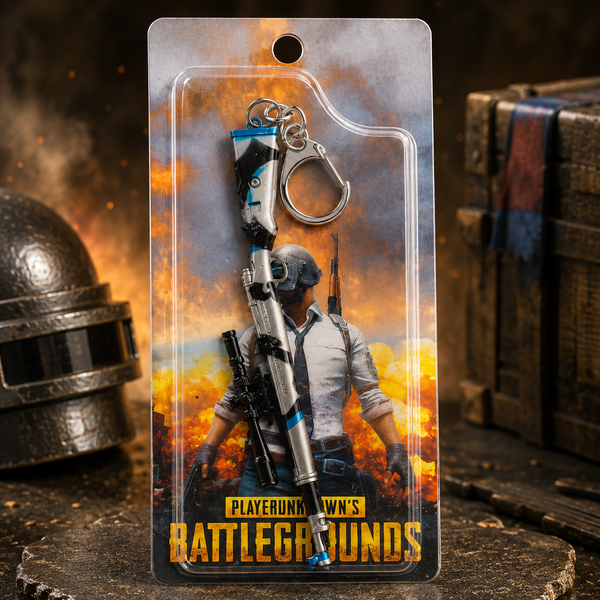 PUBG Sniper Rifle Keychain