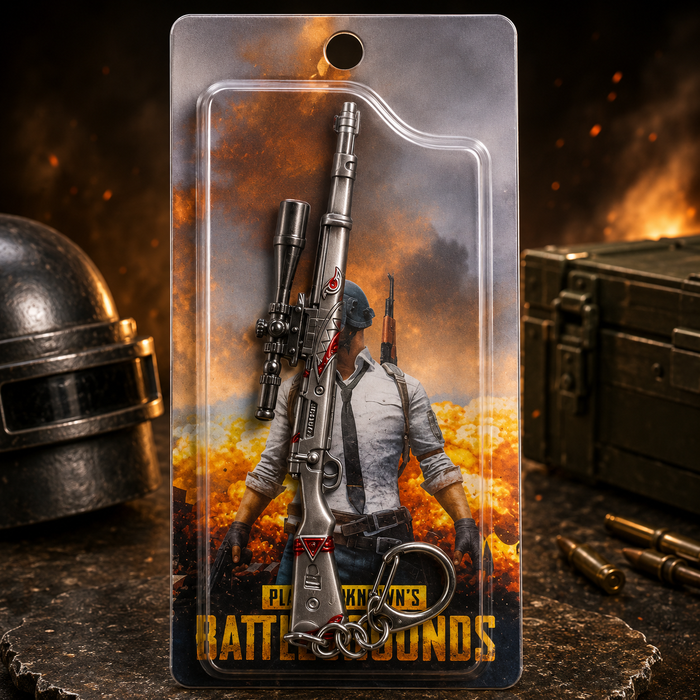PUBG Sniper Rifle Keychain