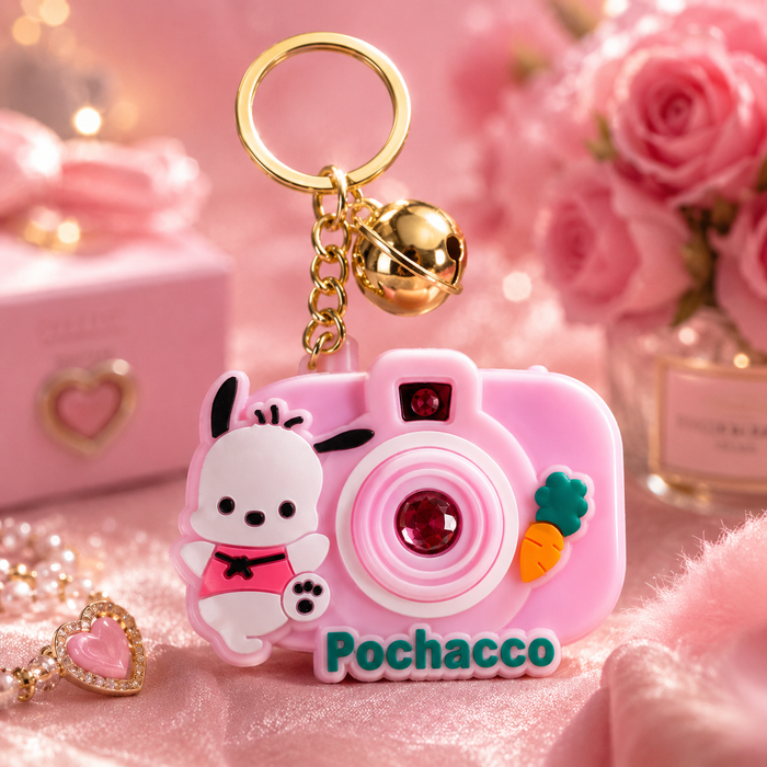 Camera Cartoon Keychain