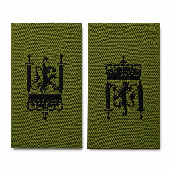 Military Crest Rank Patch Set