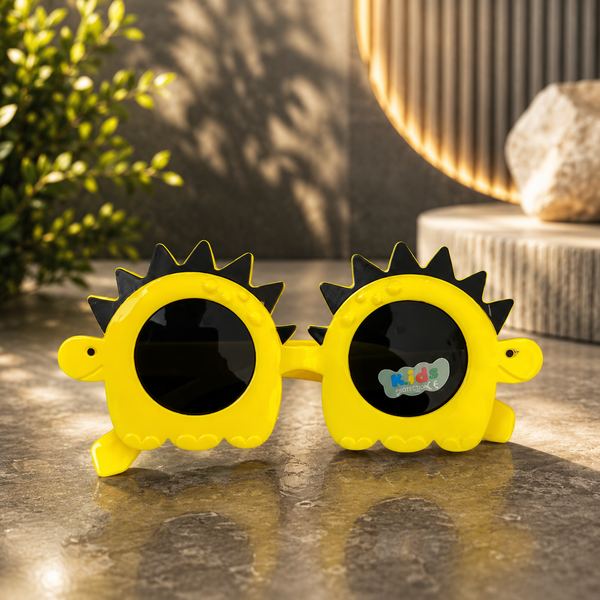 Yellow Dino Kids Sunglasses