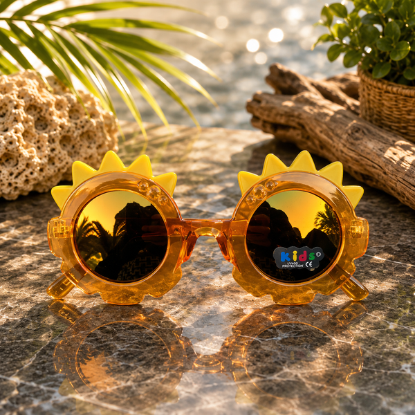 Amber Sun Mirrored Kids Sunglasses