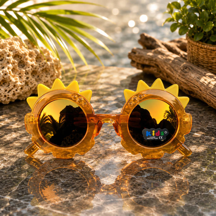 Amber Sun Mirrored Kids Sunglasses