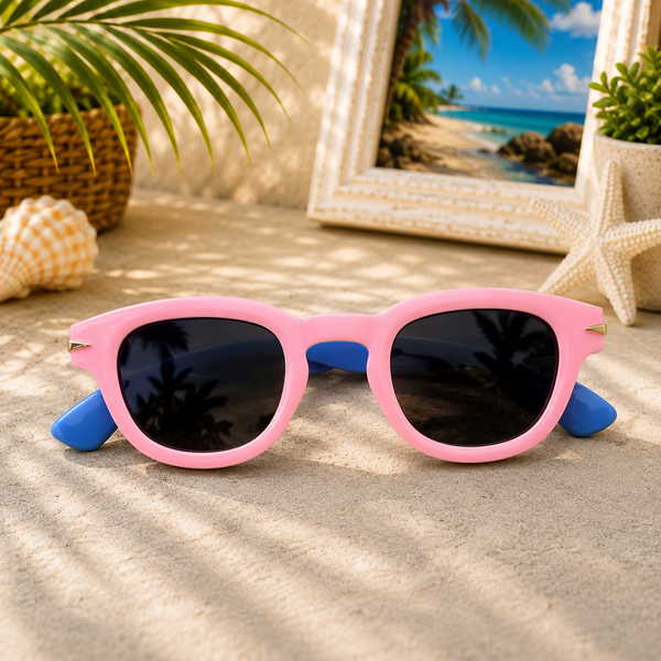 Pink & Blue Classic Kids Sunglasses