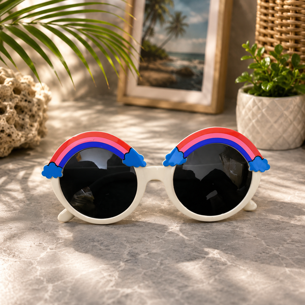 White Rainbow Kids Sunglasses