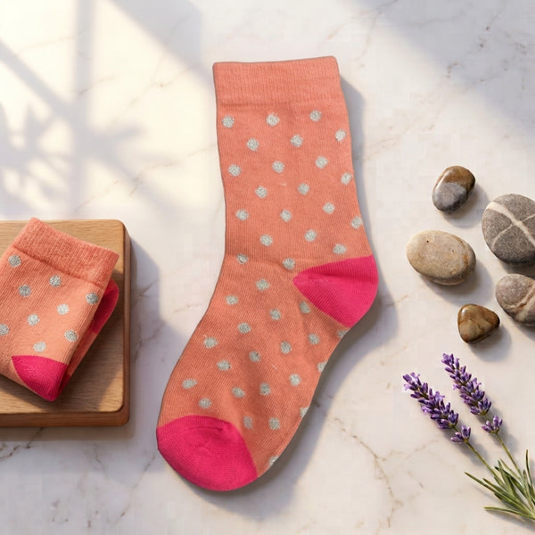 Polka Dot Ankle Socks