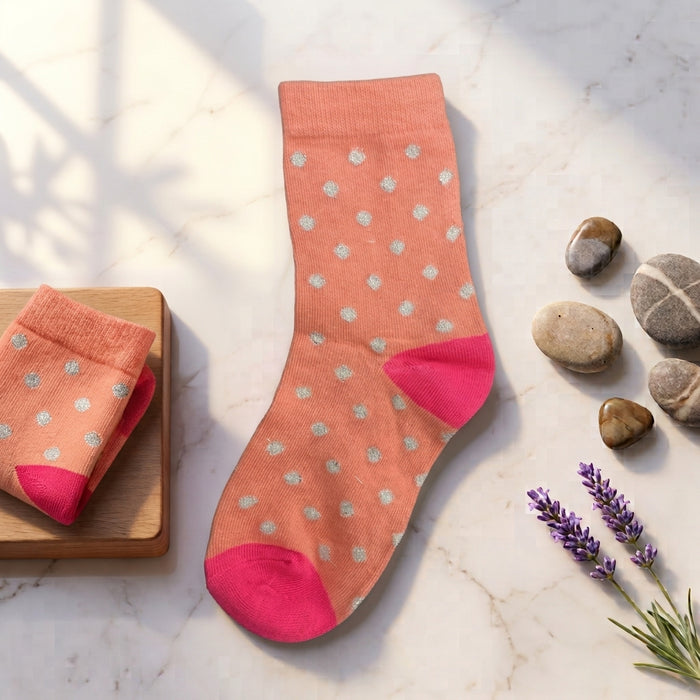 Polka Dot Ankle Socks