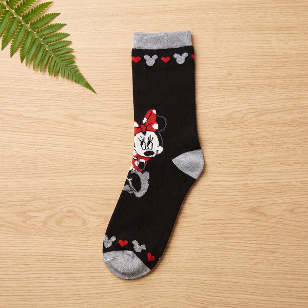 Cartoon Mouse Print Socks