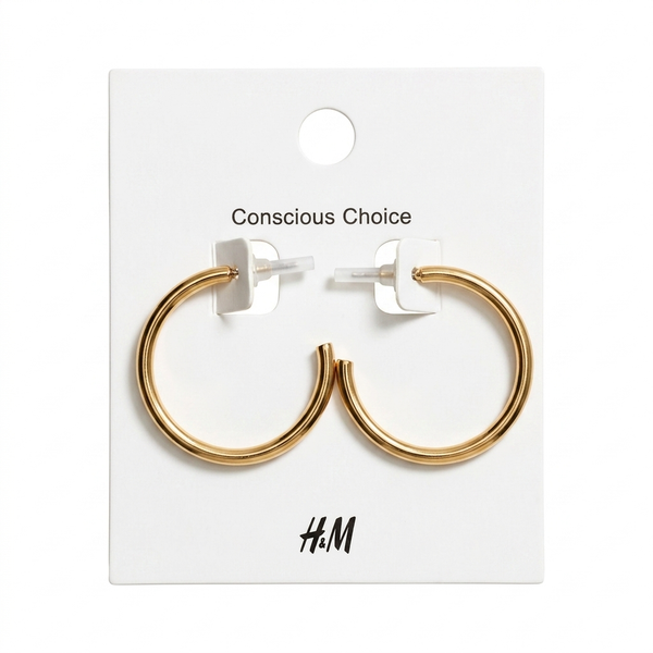 Gold Large Hoop Earrings