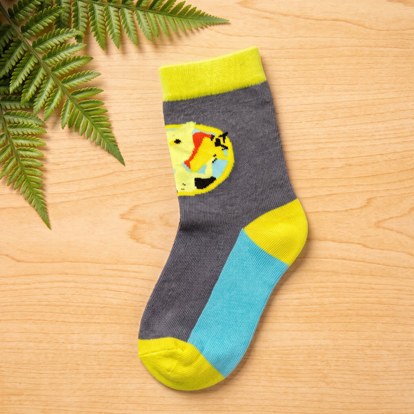 Cartoon Face Print Socks