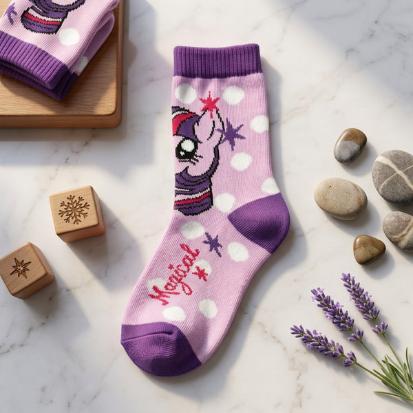 Unicorn Print Socks