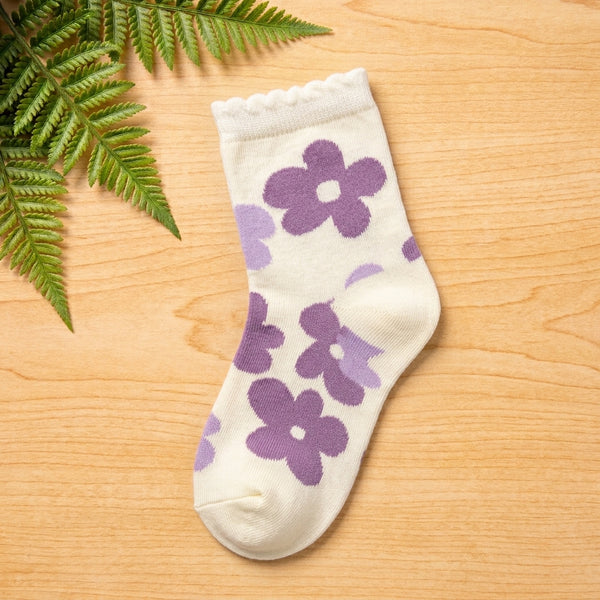 Floral Print Socks