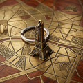 Eiffel Tower Metal Keychain