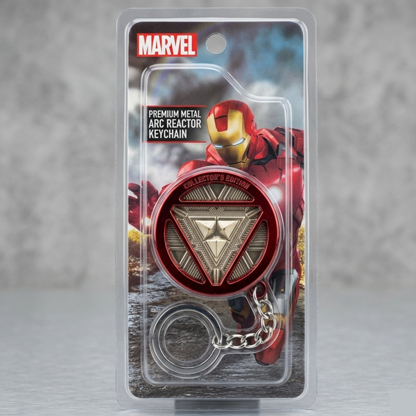 Marvel Iron Man Arc Reactor Collector Keychain