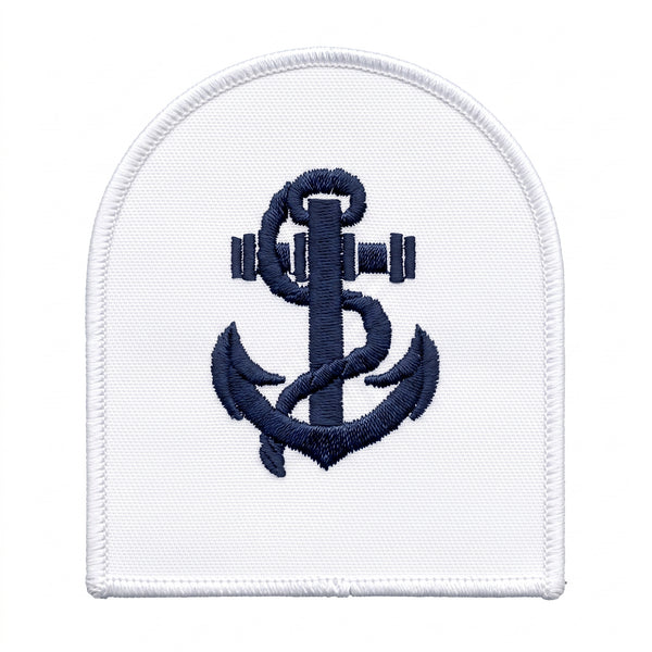 Anchor Embroidered Patch (Pack of 2)