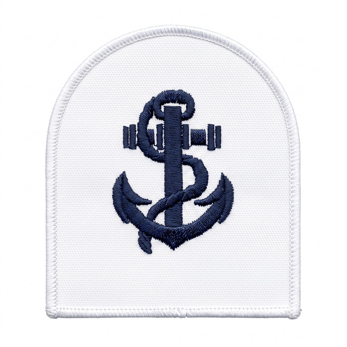 Anchor Embroidered Patch (Pack of 2)