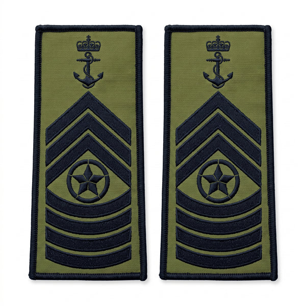 Chief Petty Officer Rank Patch Set (Pack of 2)