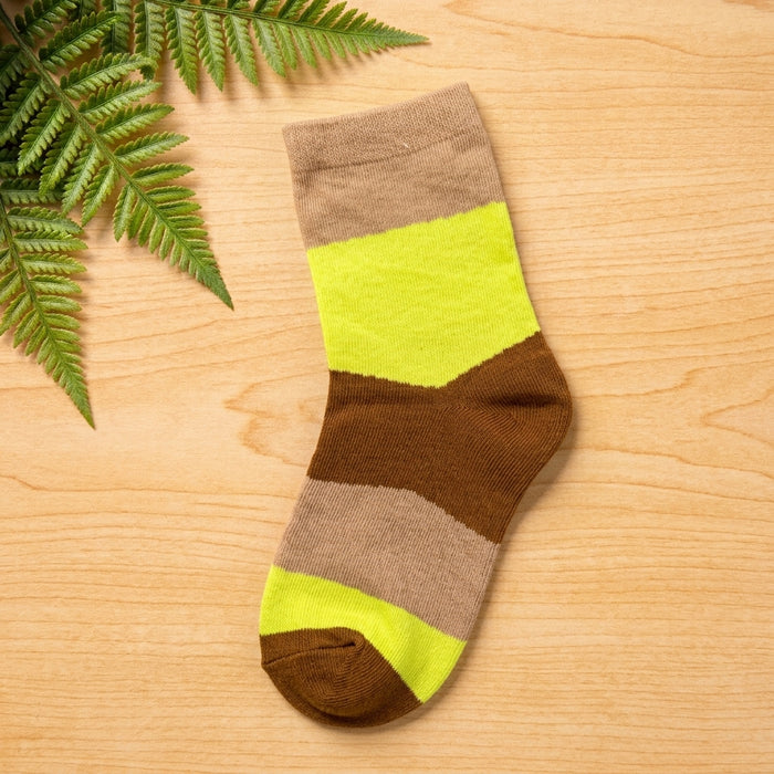 Color Block Striped Socks