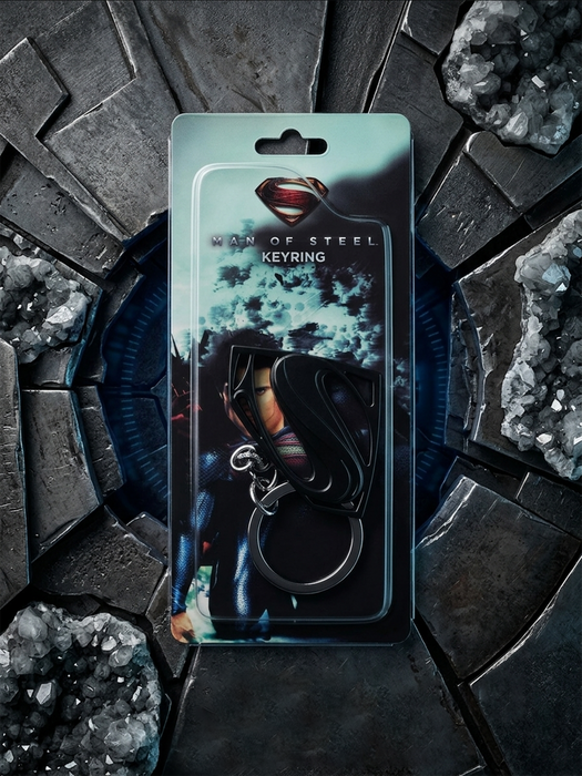 Midnight Steel Keychain