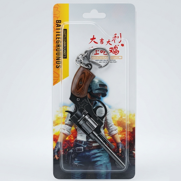 PUBG Battlegrounds Sheriff Revolver Keychain