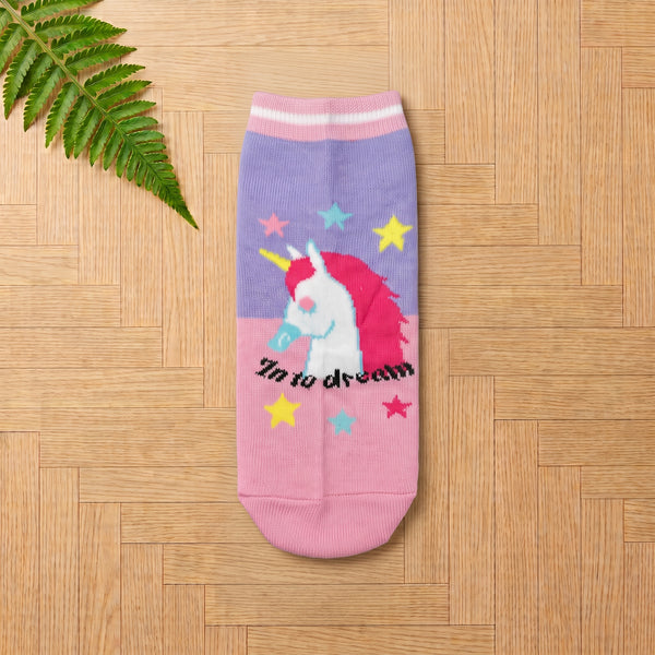 Unicorn Print Socks