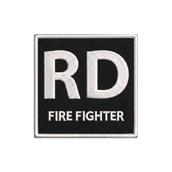 RD Fire Fighter Patch (Pack of 2)