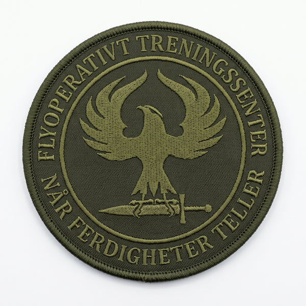 Eagle Crest Round Patch (Pack of 2)
