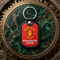 Football Club Logo Keychain