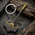 God of War Leviathan Axe Metal Weapon Keychain