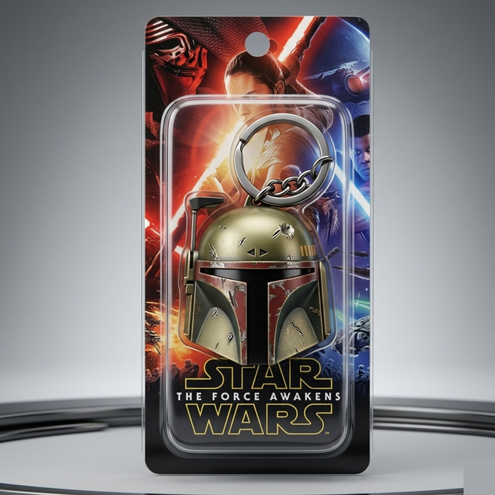 Star Wars Boba Fett Helmet Keychain