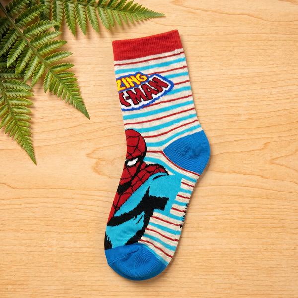 Superhero Print Socks