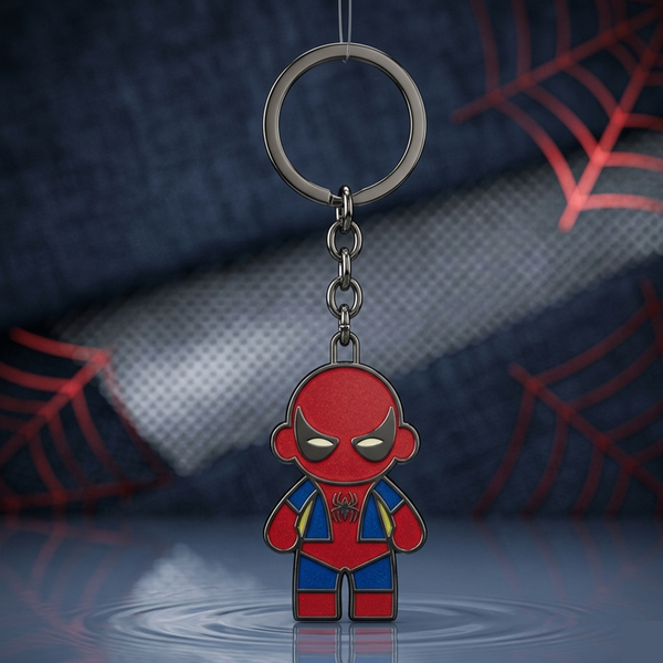 Marvel Spider-Man Chibi Figure Keychain
