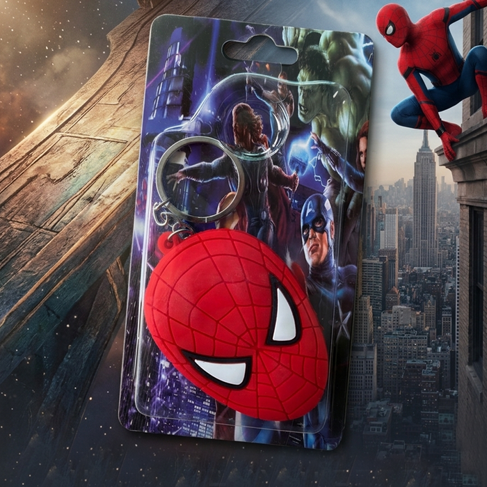 Spider-Man Mask Keychain
