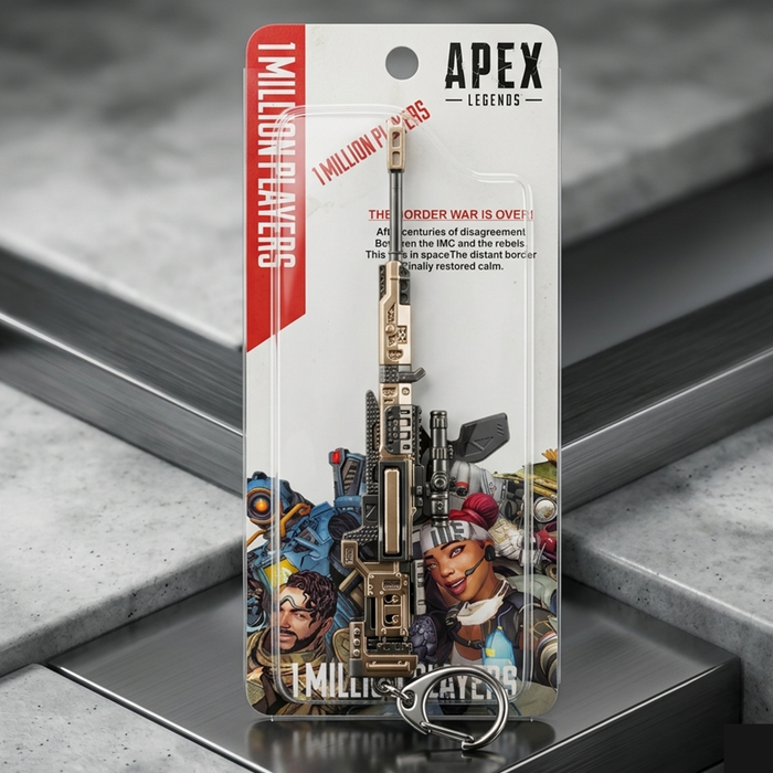 Apex Legends Longbow Sniper Rifle Keychain
