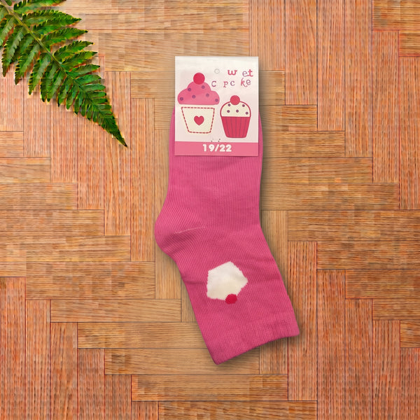Cartoon Dessert Print Socks