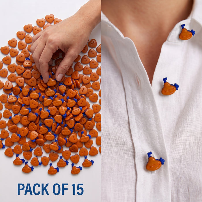 Submarine Shape Buttons Pack of 15