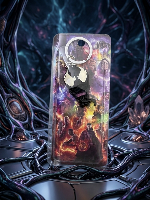 Avengers Venom Charm Keychain