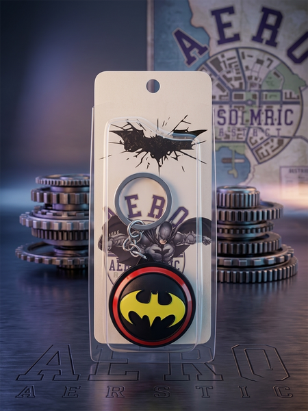 Batman Logo Keychain