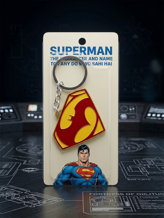 Steel Shield Keychain