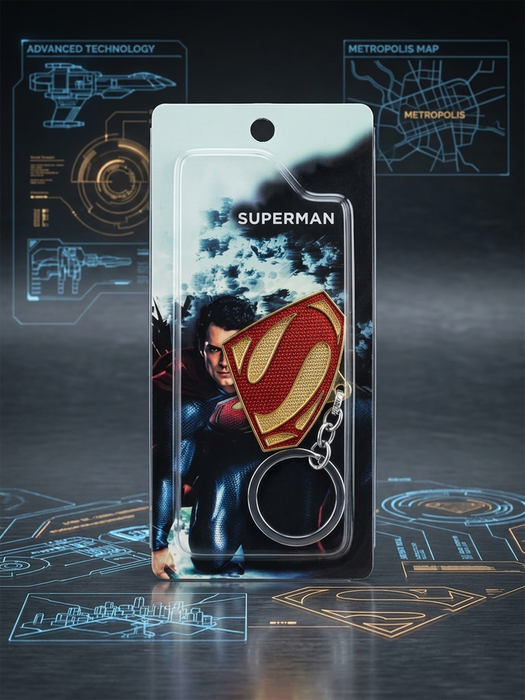 Man of Steel Keychain