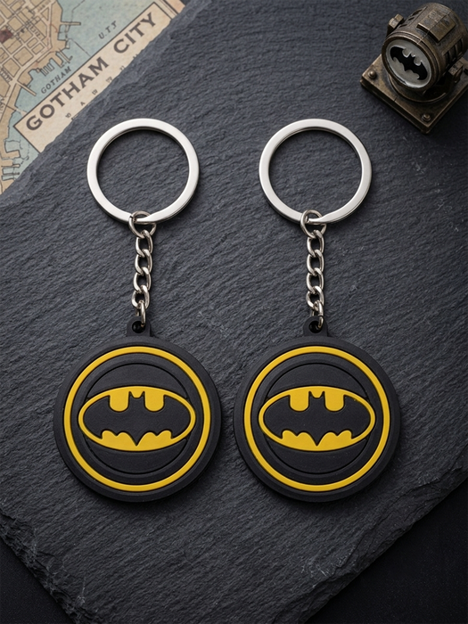 Batman Gotham City PVC Keychains (Pack of 2)