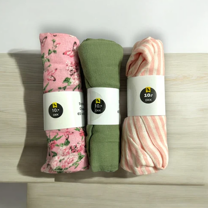 RECEIVING BLANKETS RANDOM PACK OF 3